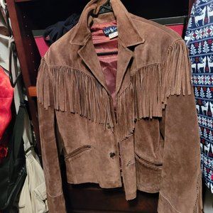 Ralph Lauren Vintage suede short jacket.